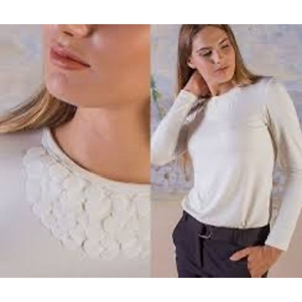 Akris Punto Ruffle Top